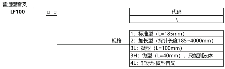 音叉式料位开关